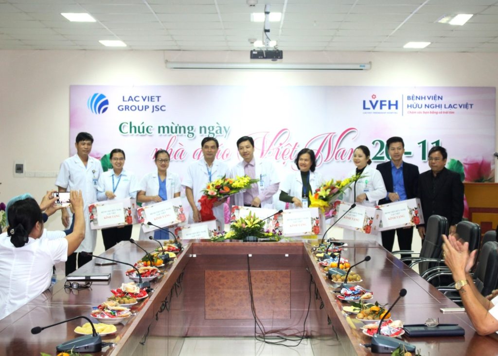 Bệnh viện Hữu nghị Lạc Việt tổ chức kỷ niệm ngày nhà giáo Việt Nam 20/11