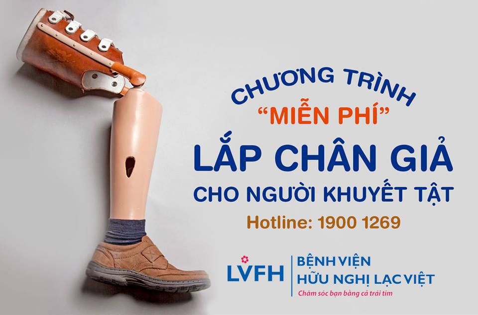 lắp chân giả