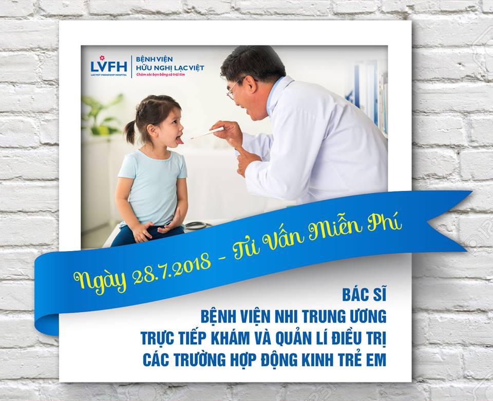 Khám phát hiện sớm động kinh ở trẻ em miễn phí cùng chuyên gia Bệnh viện Nhi Trung Ương