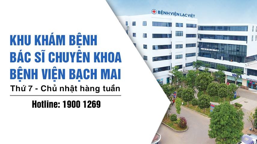 Bệnh Viện Bạch Mai hợp tác cùng Bệnh viện Lạc Việt triển khai khu khám Chuyên gia