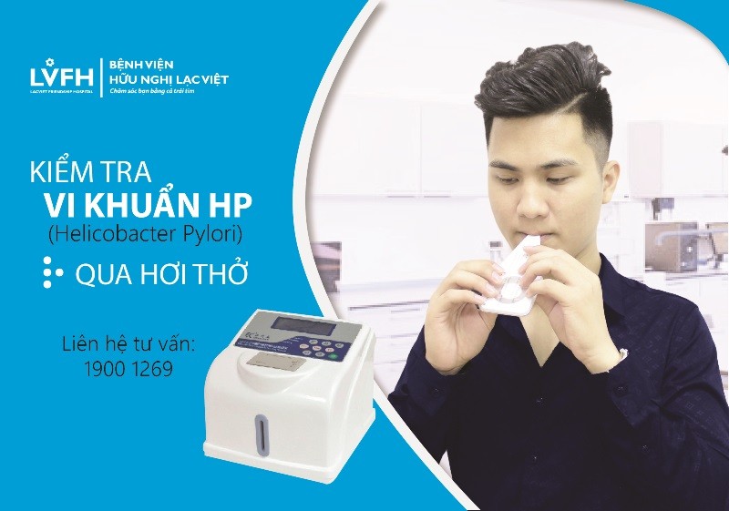 Bệnh viện Lạc Việt triển khai dịch vụ xét nghiệm vi khuẩn HP bằng hơi thở 3 benh vien lac viet trien khai dich vu xet nghiem vi khuan hp bang hoi tho 1