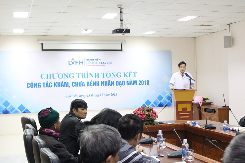 Chương trình tổng kết công tác khám, chữa bệnh nhân đạo năm 2018 2 9e47e91ef200115e4811