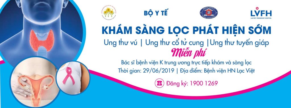 KHÁM SÀNG LỌC UNG THƯ MIỄN PHÍ