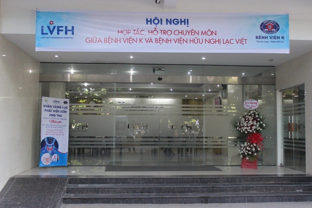 Bệnh viện K Trung Ương tổ chức hội nghị Hợp tác, hỗ trợ chuyên môn với BVHN Lạc Việt