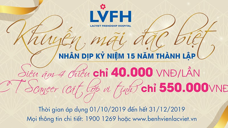 Ưu đãi khám bệnh và tầm soát bệnh tật