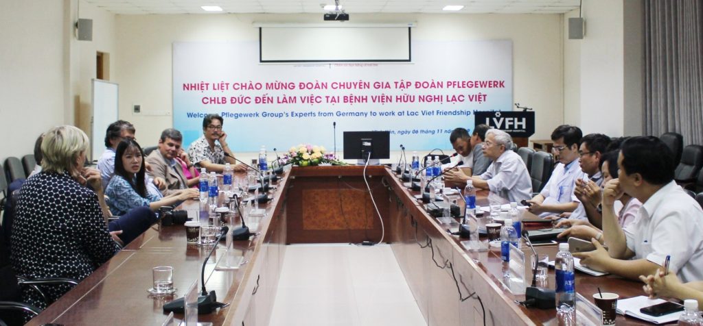 BVHN LẠC VIỆT: HỢP TÁC ĐÀO TẠO ĐIỀU DƯỠNG VIÊN TẠI ĐỨC