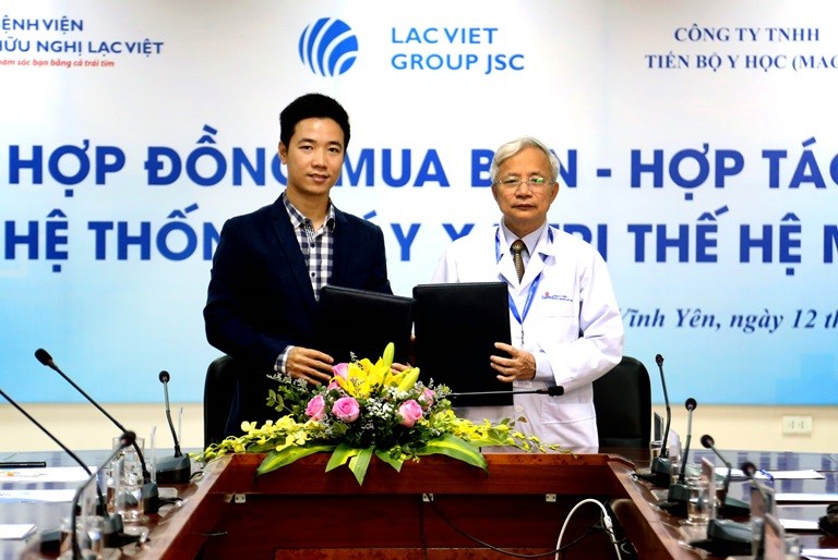 KÝ KẾT HỢP ĐỒNG MUA BÁN – HỢP TÁC ĐẦU TƯ HỆ THỐNG MÁY XẠ TRỊ THẾ HỆ MỚI.