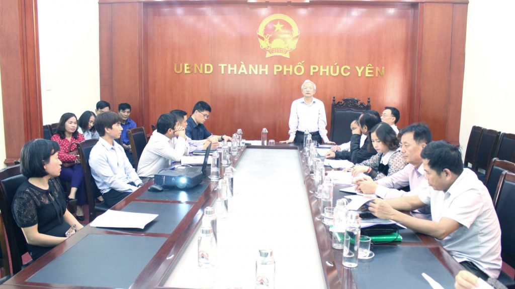 Bệnh viện hữu nghị Lạc Việt phối hợp với Văn phòng HĐND & UBND thành phố Phúc Yên triển khai tuyên truyền phòng, chống các bệnh mạn tính không lây nhiễm.