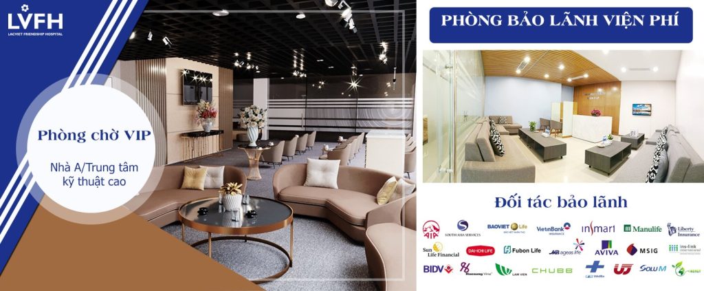 Phòng thủ tục bảo lãnh và phòng chờ bảo lãnh