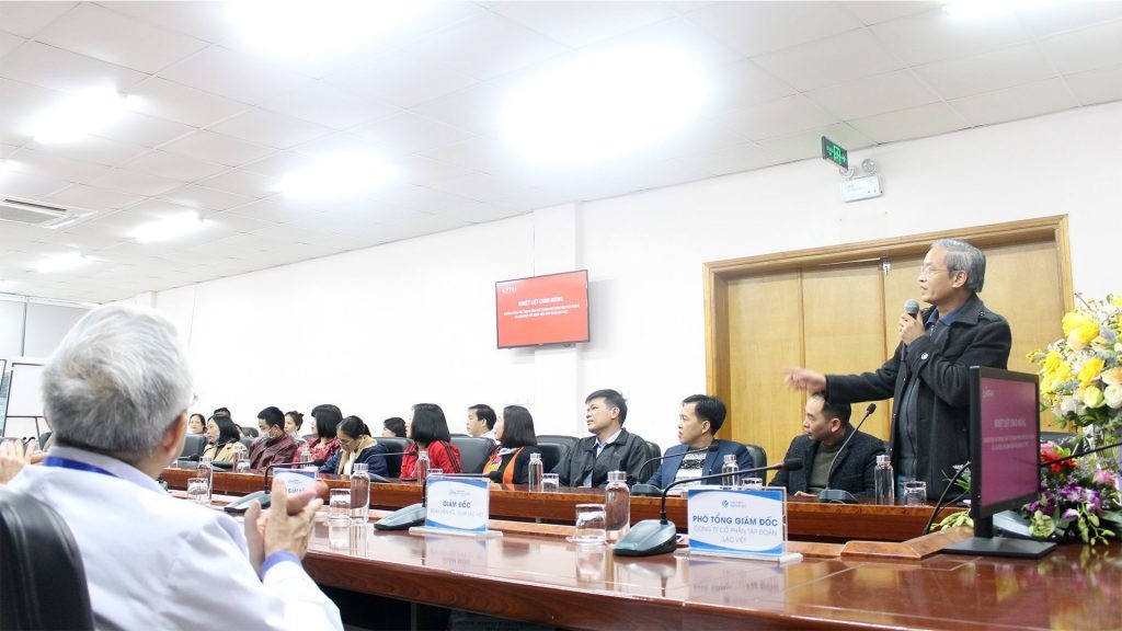 Bệnh viện Hữu nghị Lạc Việt – Các Trung tâm y tế thuộc địa bàn tỉnh Vĩnh Phúc trao đổi kinh nghiệm về điều trị ung thư đạt hiệu quả cao. 3 C2d35e2a126ce132b87d3