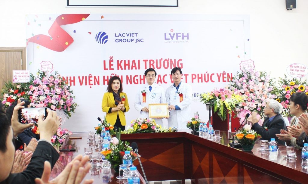 Lễ Khai trương bệnh viện hữu nghị Lạc Việt Phúc Yên