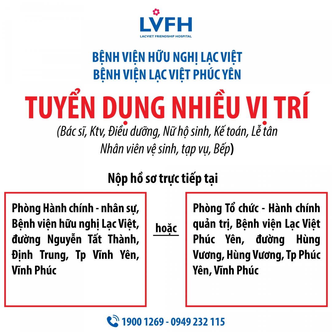 Tuyển dụng tháng 02/2021