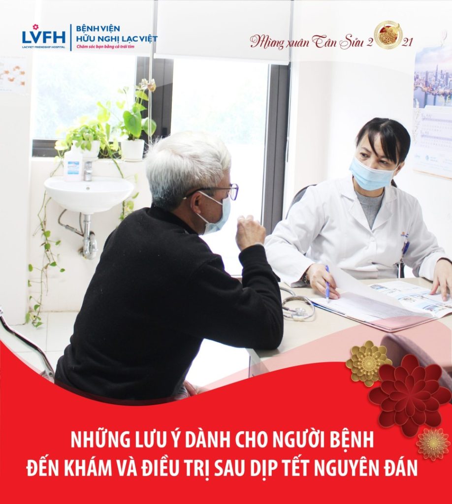 Lưu ý khi đến khám chữa bệnh sau tết nguyên đán