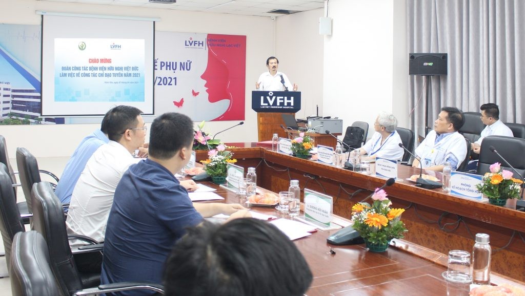 Bệnh viện Việt Đức và Bệnh viện HN Lạc Việt ký kết thỏa thuận chỉ đạo tuyến 2 Img 4533