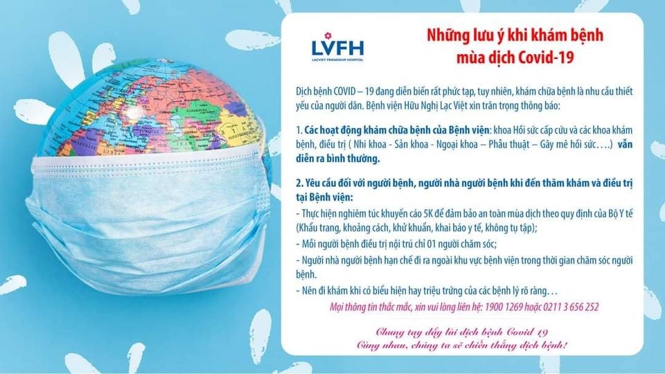 Những lưu ý cho người bệnh và người nhà khi đi thăm khám tại Bệnh viện HN Lạc Việt