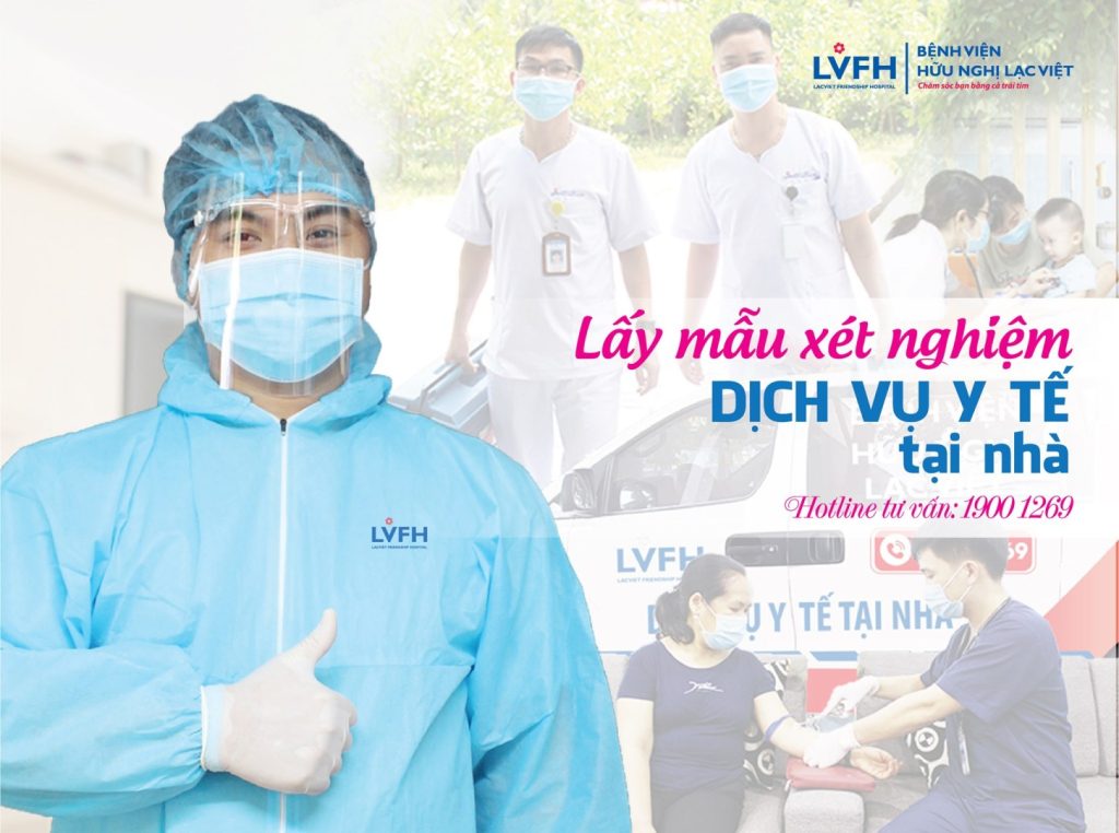 Lấy mẫu xét nghiệm& Dịch vụ y tế tại nhà