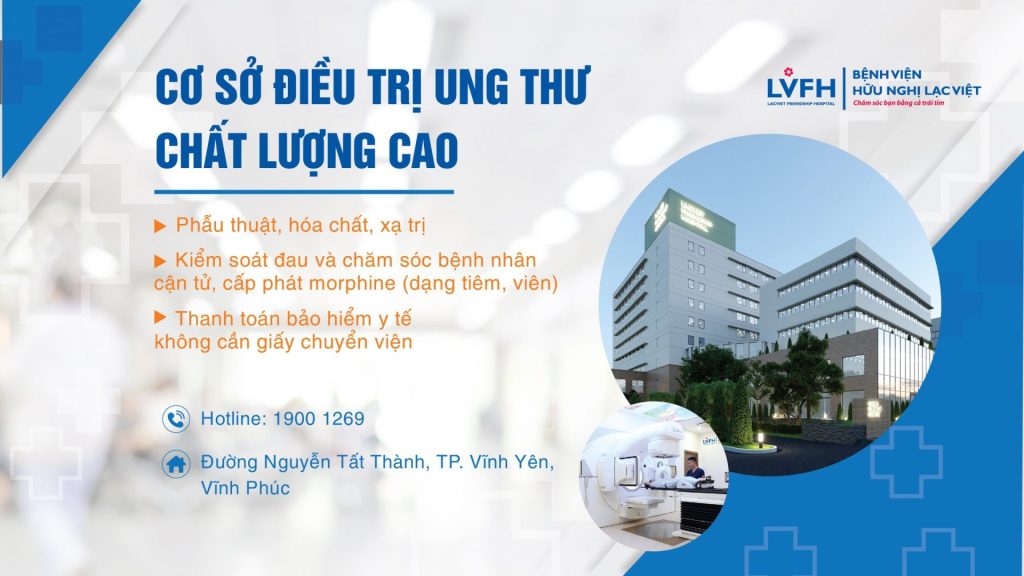 Điều trị ung thư Chất lượng cao tại Bệnh viện Hữu nghị Lạc Việt