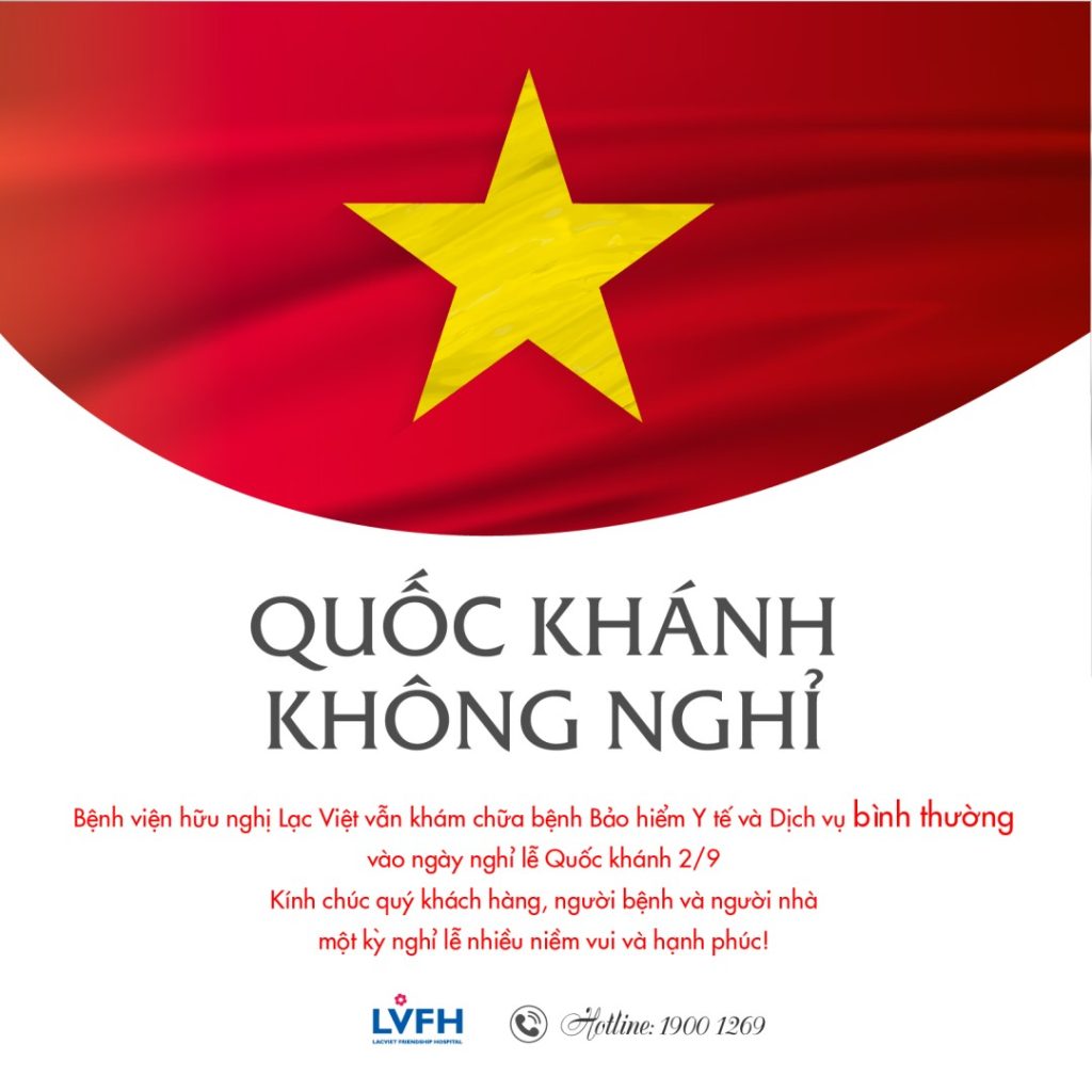 Bệnh viện hữu nghị Lạc Việt khám chữa bệnh bình thường vào dịp lễ 2/9