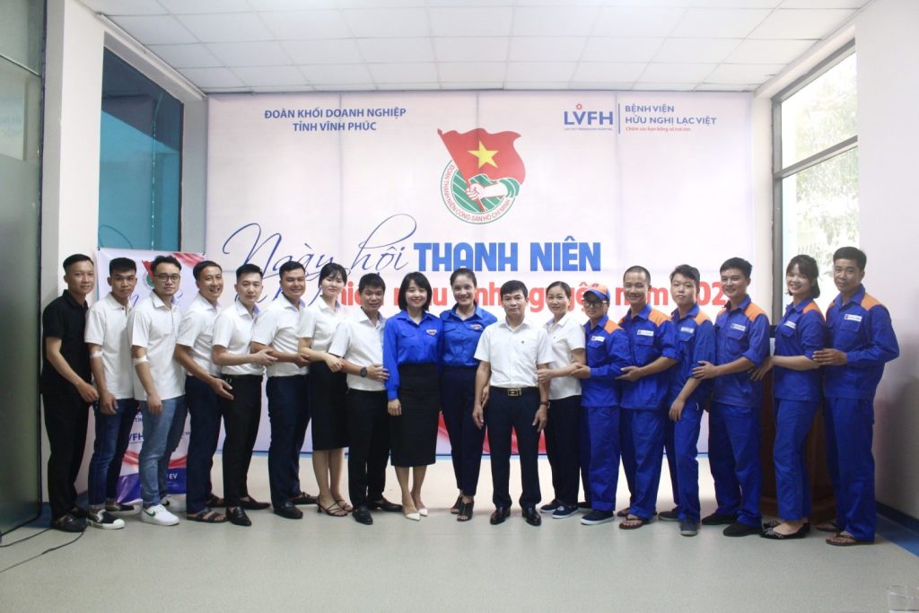 Hơn 300 Đoàn viên thanh niên tham gia “Ngày hội Thanh niên Hiến máu tình nguyện” tại Bệnh viện Hữu nghị Lạc Việt