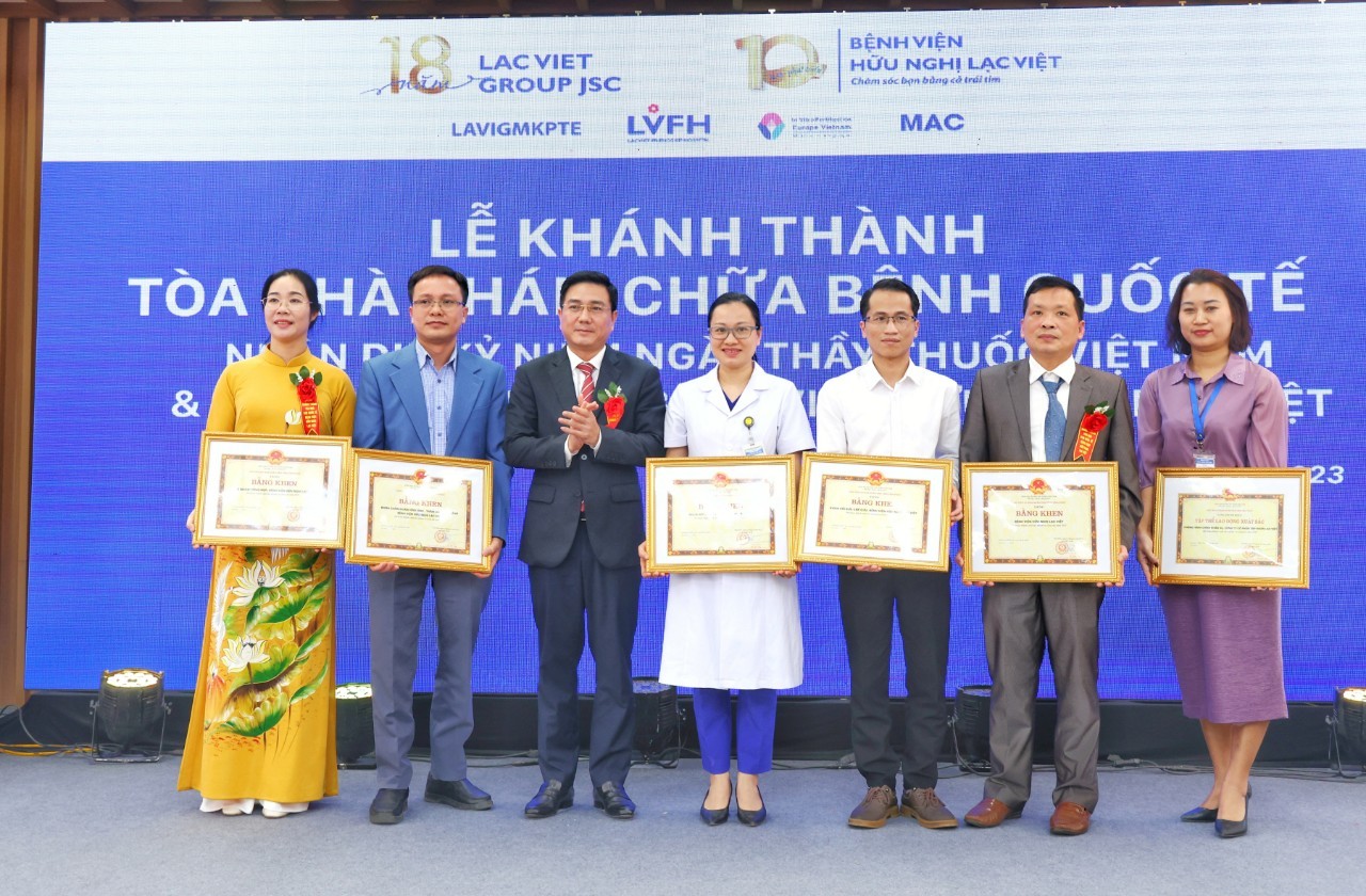 Thành tích đã đạt được của Bệnh viện