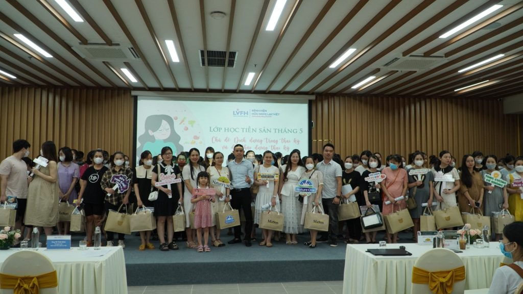 Lớp học tiền sản tháng 5 – Dinh dưỡng trong thai kỳ và Đái tháo đường thai kỳ