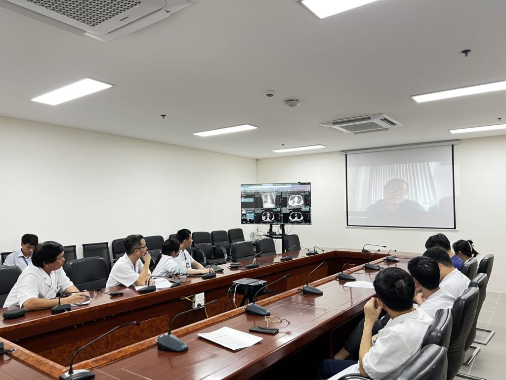 Hội chẩn trực tuyến giữa các Bác sỹ Bệnh viện K- Bệnh Viện Lạc Việt và người bệnh tại Bệnh Viện Lạc Việt