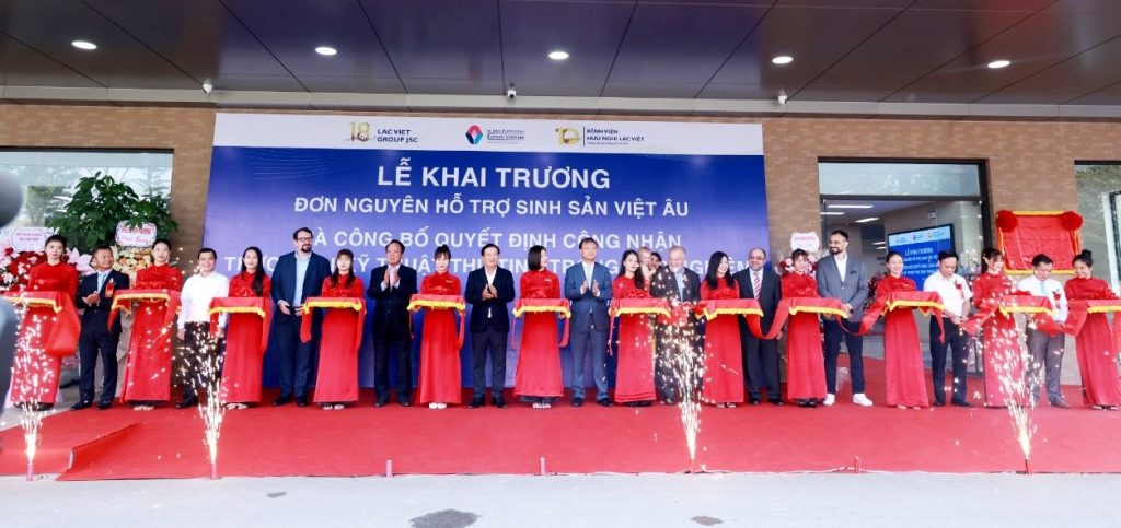 Khai trương Đơn nguyên hỗ trợ sinh sản IVF Việt Âu – Bệnh viện hữu nghị Lạc Việt
