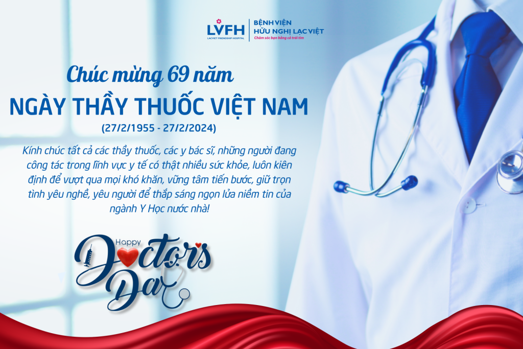 Chúc mừng 69 năm ngày Thầy thuốc Việt Nam 27/02/2024