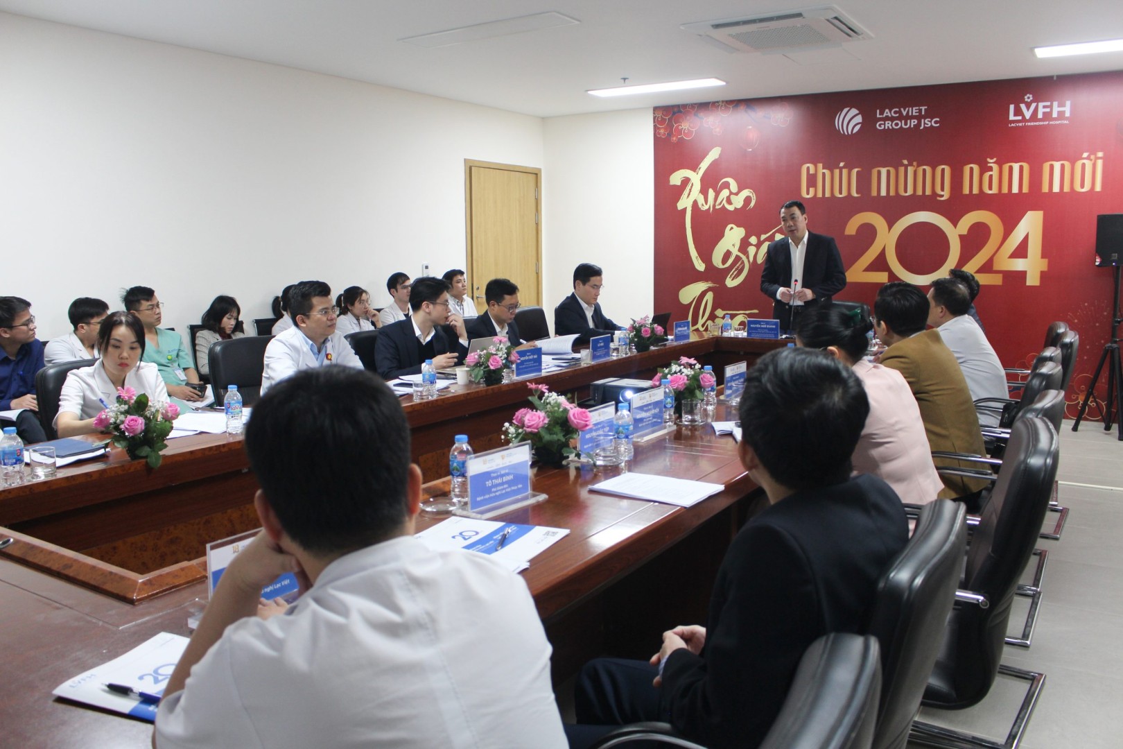 Tiến sỹ. Nguyễn Ngô Quang phát biểu tại buổi làm việc 