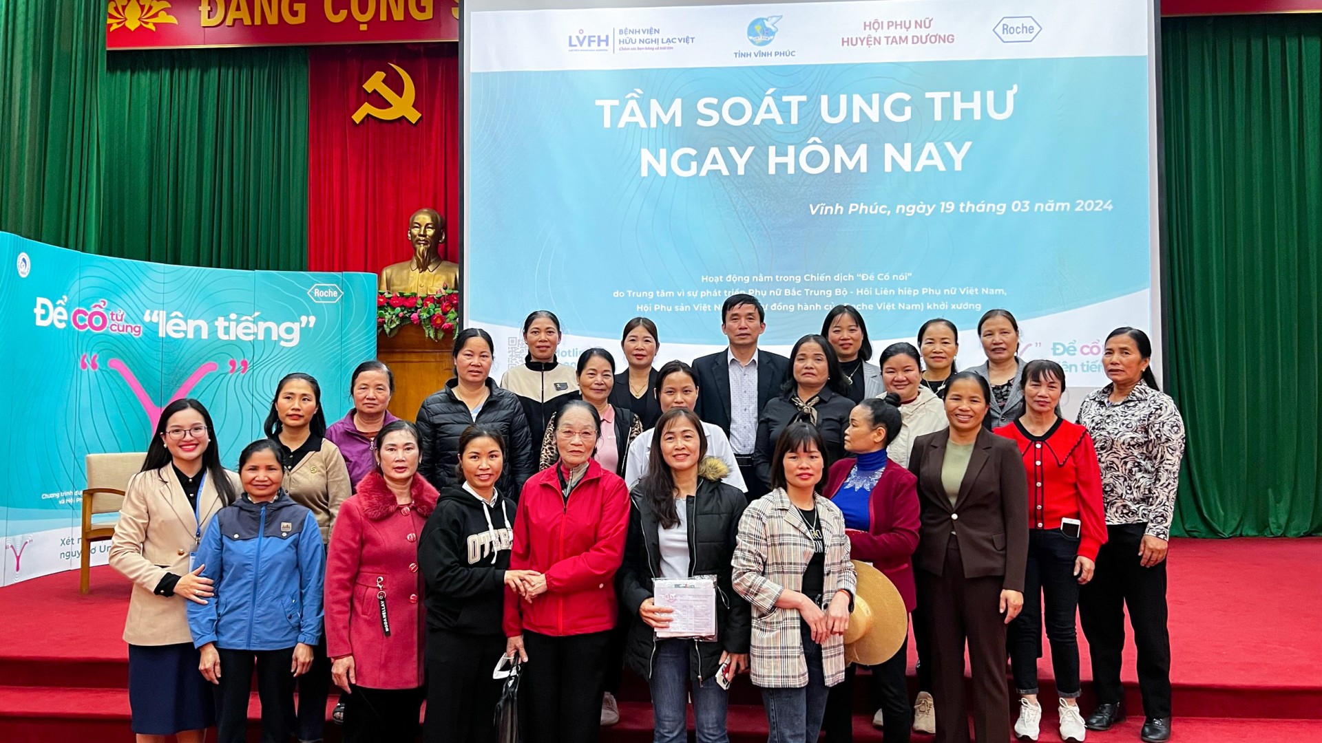 Chương trình có sự tham gia của hơn 200 hội viên phụ nữ trong huyện Tam Dương, Vĩnh Phúc
