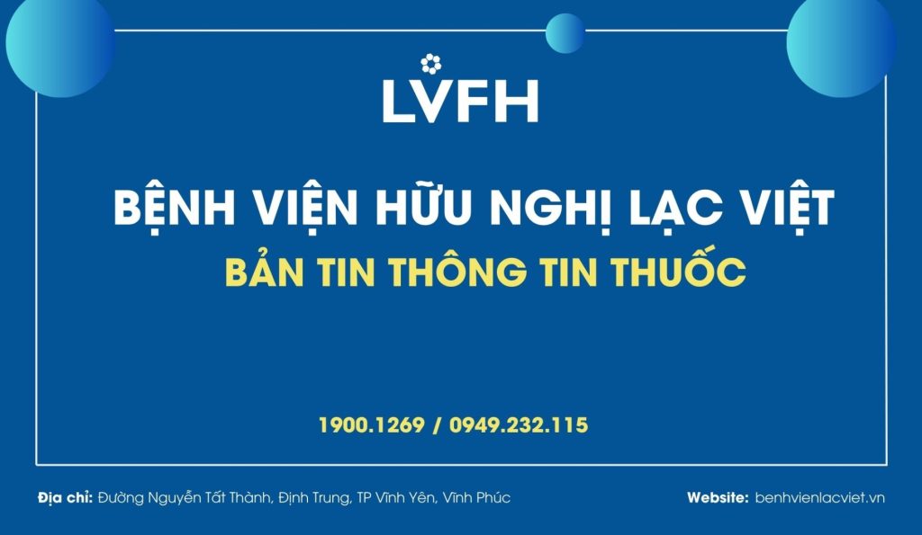 BẢN TIN THÔNG TIN THUỐC
