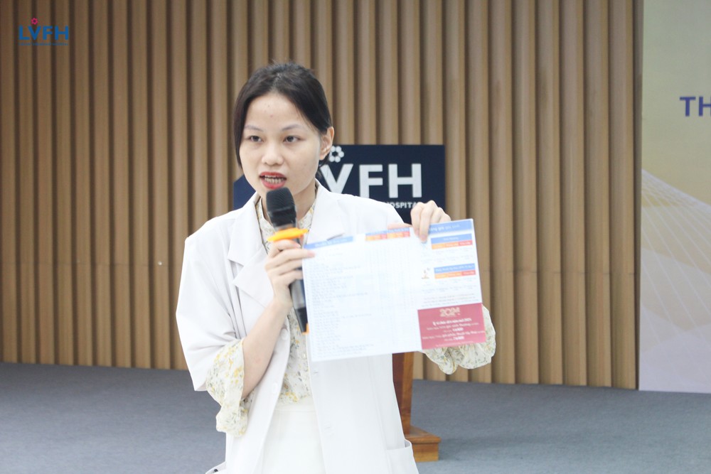 BSNT. Nguyễn Thị Hằng giới thiệu các gói sinh tại Bệnh viện Lạc Việt