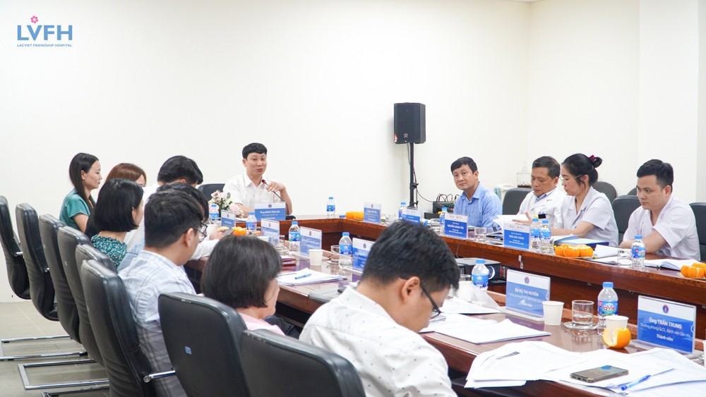 Kiểm tra, đánh giá chất lượng bệnh viện và khảo sát sự hài lòng người bệnh, nhân viên y tế năm 2023 của Sở Y tế tại Bệnh viện Hữu nghị Lạc Việt