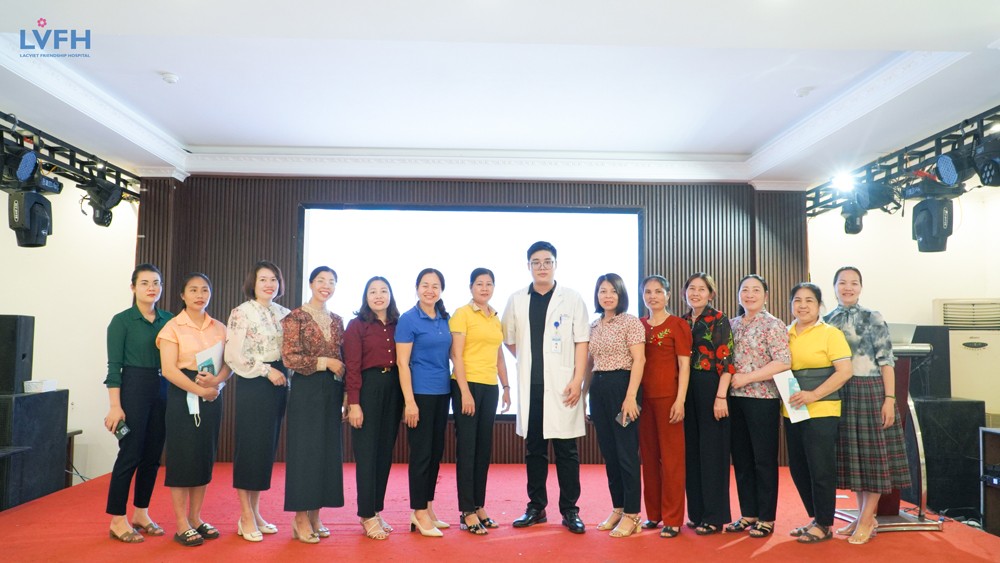 Hội nghị tuyên truyền chăm sóc sức khỏe, tầm soát Ung thư đến với các hội viên của hội Liên hiệp phụ nữ tỉnh Vĩnh Phúc