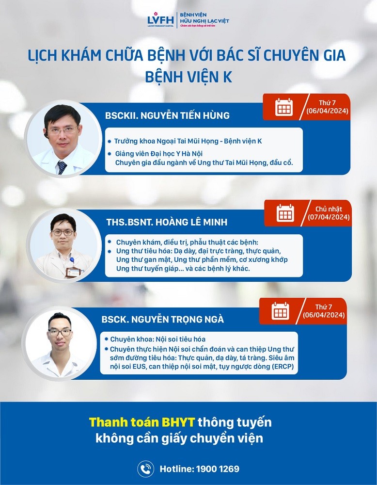 lich kham vien k