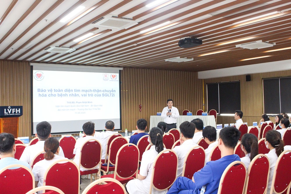 Sinh hoạt khoa học “Bảo vệ toàn diện tim mạch – thận – chuyển hóa cho bệnh nhân, vai trò của SGLT2i”