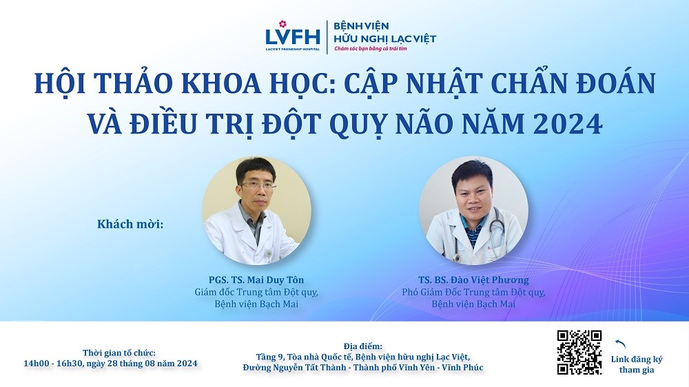 Hội thảo khoa học: Cập nhật chẩn đoán và điều trị đột quỵ não năm 2024