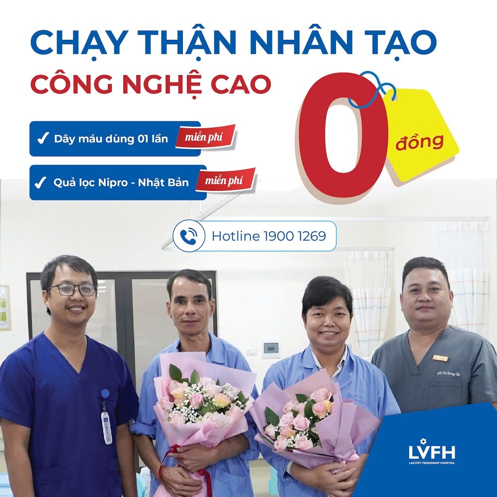 Chương trình “Chạy thận 0 đồng” – Bệnh viện Lạc Việt