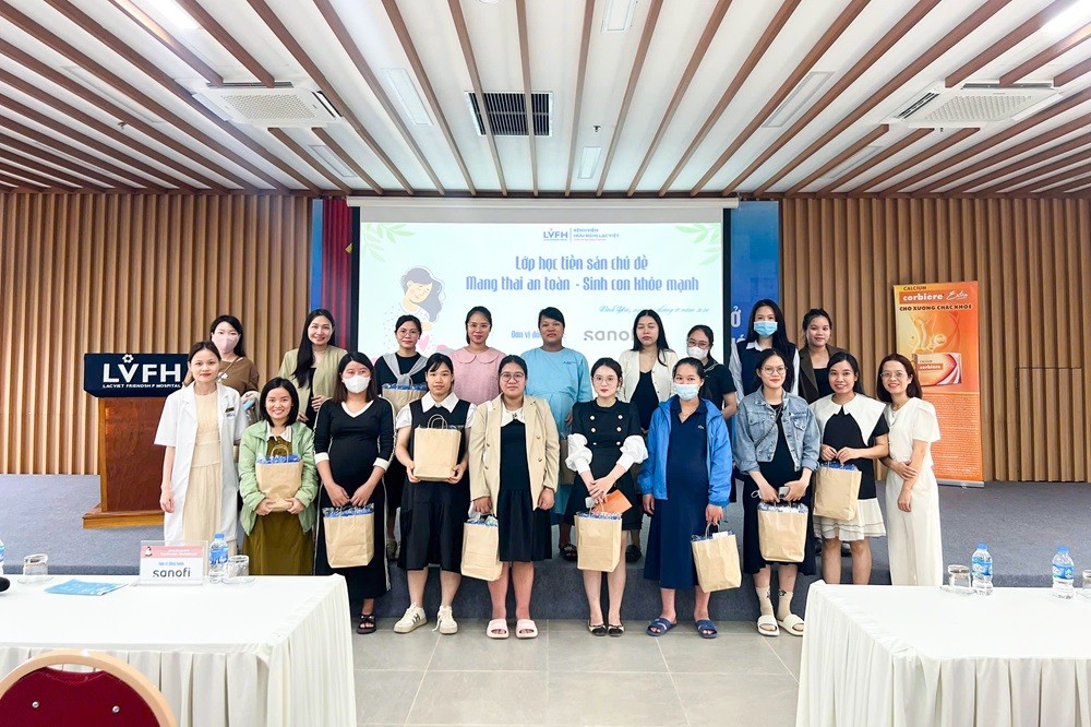 Lớp học tiền sản tháng 11: Mang thai an toàn, Sinh con khỏe mạnh