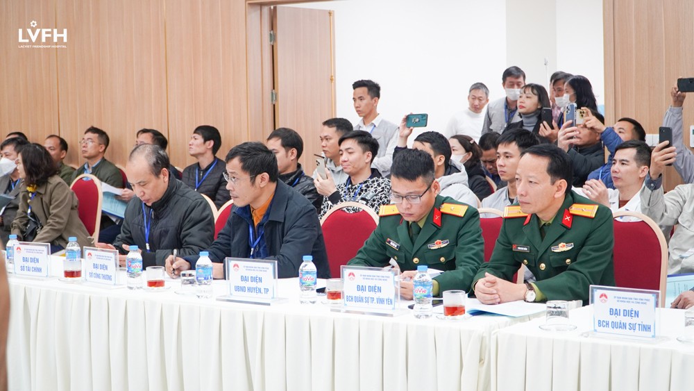 Diễn tập ứng phó sự cố bức xạ hạt nhân trên địa bàn tỉnh Vĩnh Phúc năm 2024 2 Đại diện các cơ quan trên địa bàn tỉnh Vĩnh Phúc tham dự buổi diễn tập.
