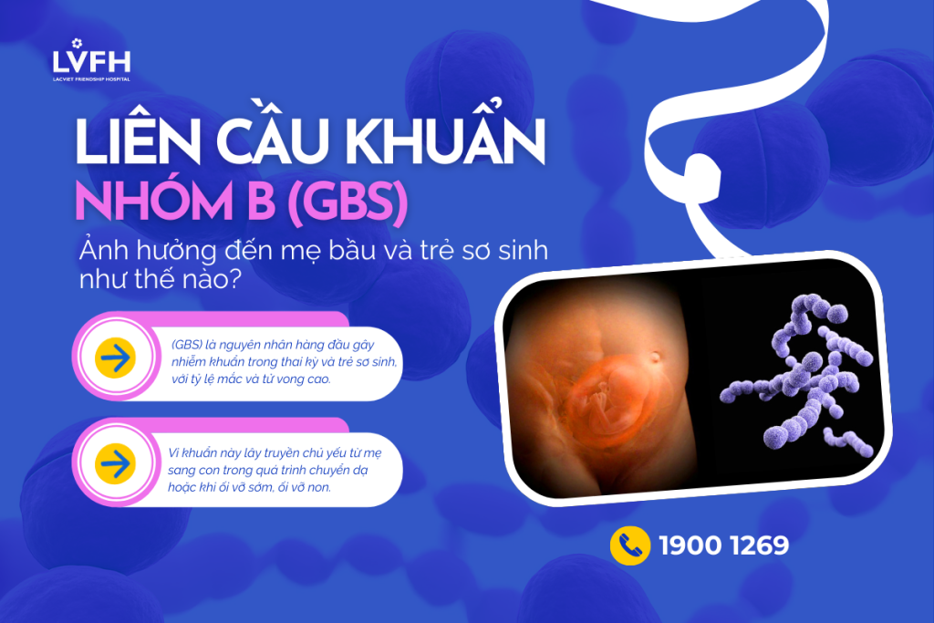 Liên cầu khuẩn nhóm B (GBS) – Mối nguy tiềm ẩn trong thai kỳ