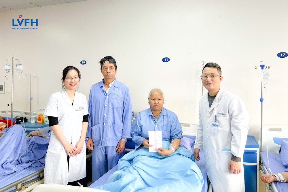 Bệnh viện Lạc Việt hỗ trợ chi phí ăn và điều trị cho bệnh nhân ung thư khó khăn