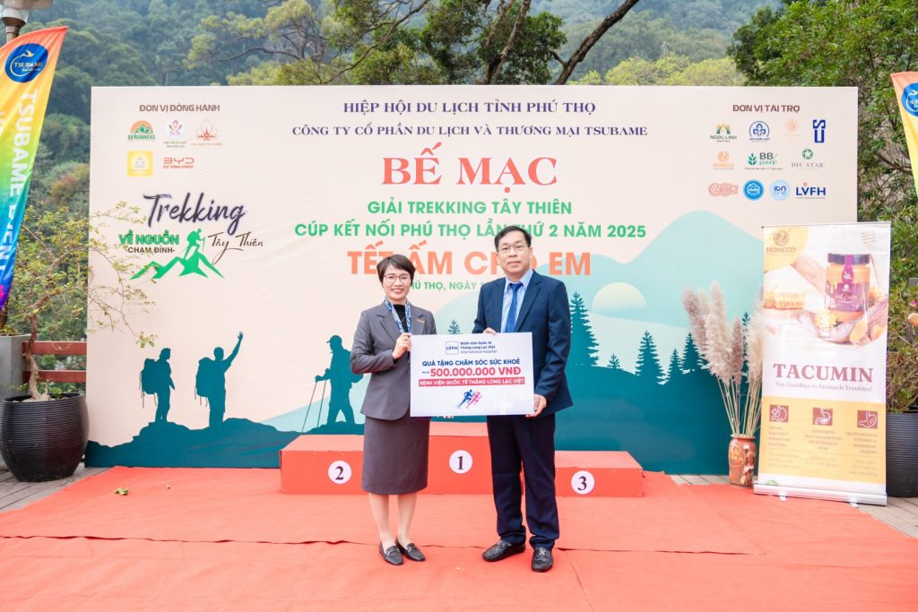 HỆ THỐNG BỆNH VIỆN LẠC VIỆT ĐỒNG HÀNH CÙNG GIẢI TREKKING TÂY THIÊN 2025