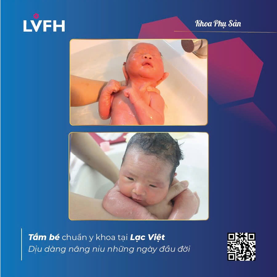 ✨ DỊCH VỤ TẮM BÉ CHUẨN Y KHOA TẠI LẠC VIỆT – DỊU DÀNG NÂNG NIU NHỮNG NGÀY ĐẦU ĐỜI 👶