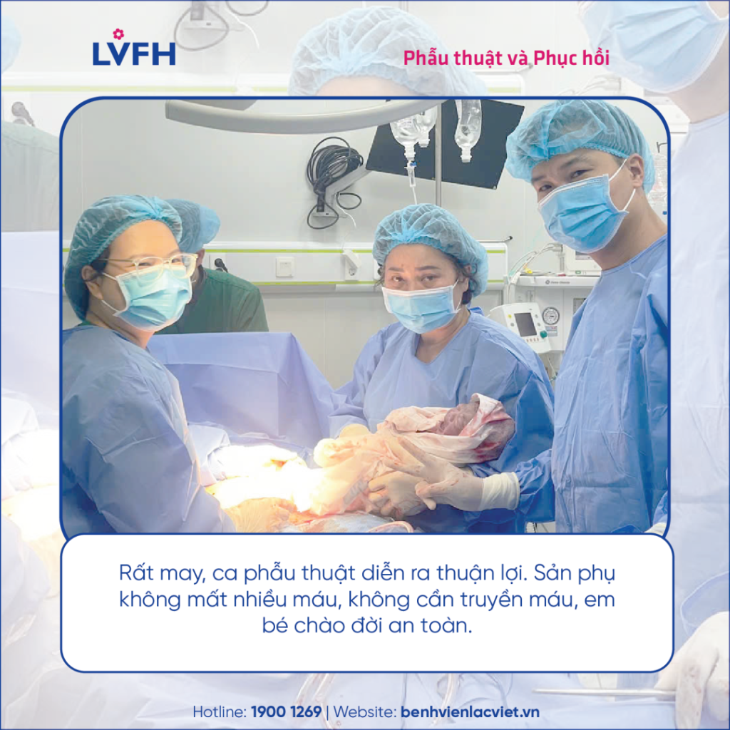 Mổ cấp cứu thành công sản phụ mang nhóm máu Rh âm siêu hiếm