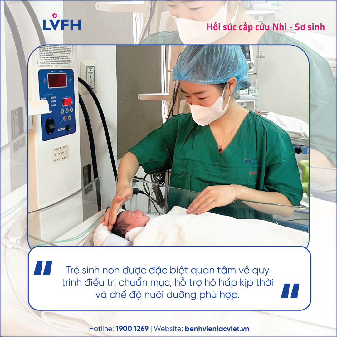 NƠI GIỮ “NHỊP THỞ” ĐẦU ĐỜI CHO NHỮNG TRẺ SINH NON 1 so sinh