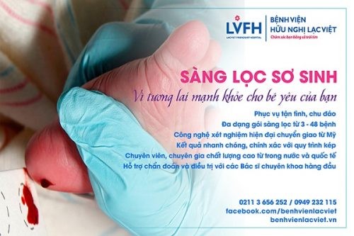Xét nghiệm sàng lọc sơ sinh