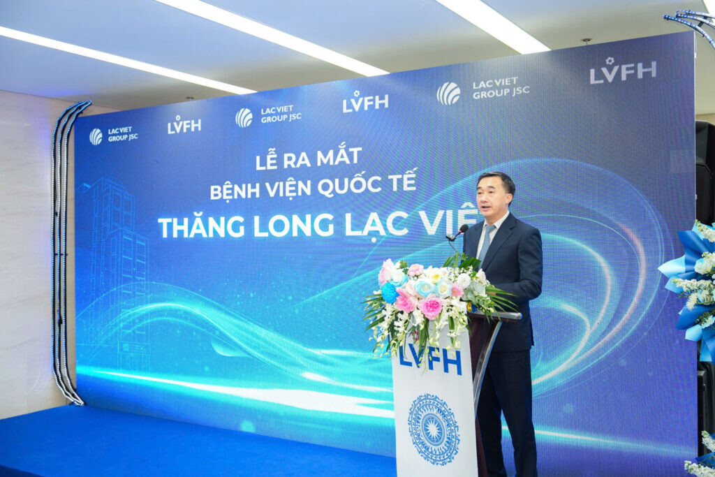 BỆNH VIỆN QUỐC TẾ THĂNG LONG LẠC VIỆT CHÍNH THỨC RA MẮT TẠI TRUNG TÂM TP HÀ NỘI 2 gs thuan phat bieu 1024x683 1